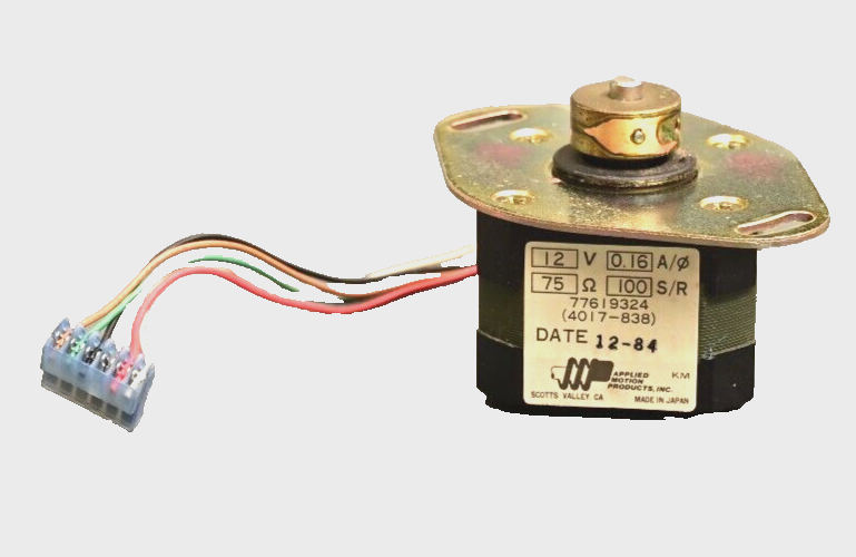 Applied Motion Products Stepper Motor 12V 0.16A 77619324 4017-838 Vintage Japan