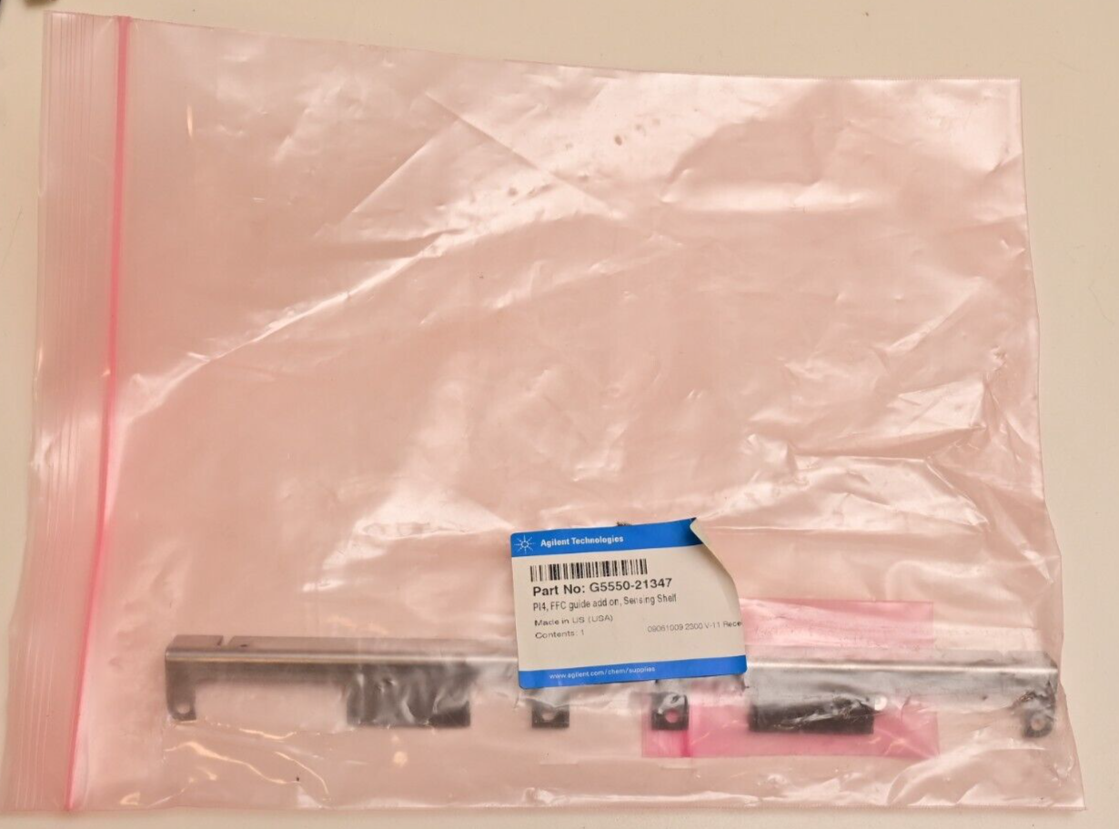Agilent VPrep Velocity11 G5550-21347 PI4,FFC Guide Add-On Sensing Shelf