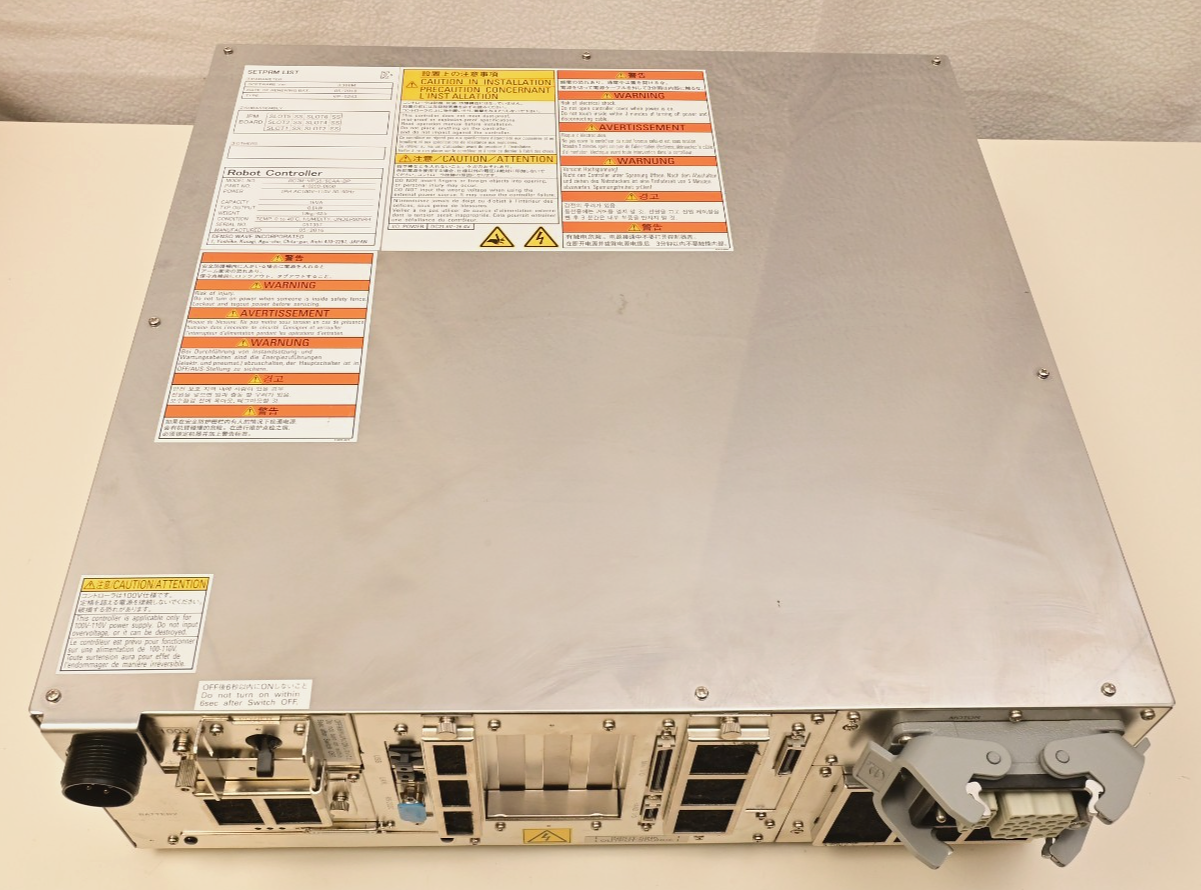 Denso RC7M-VPG5/6CAA-BP Robot Controller 110VAC 1kVA 410200-0650 Excellent