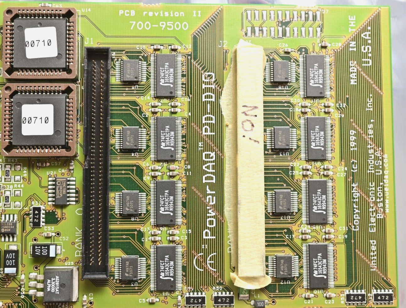 UEI PowerDAQ PD-DIO 128-Channel Digital PCI I/O Board w/ Cable PD2-DIO-128