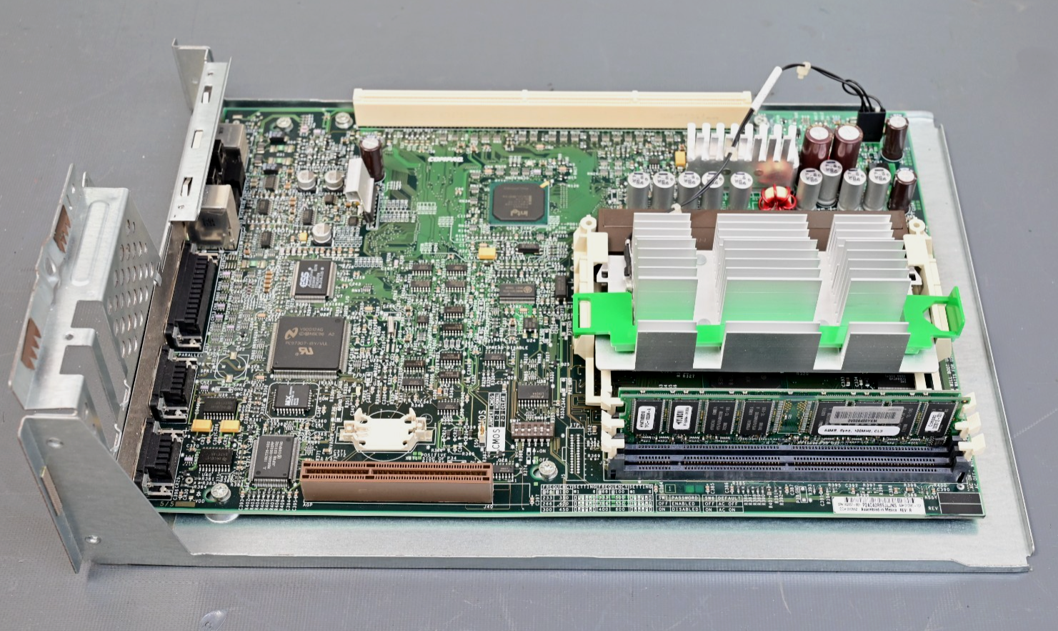 Vintage Compaq Deskpro P3/600 Motherboard w/ RAM ~1999/2000 Tested 010561-101