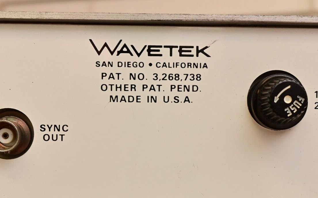 Vintage Wavetek Model 136 VCG/VCA Generator ex-US Govt Harry Diamond Labs