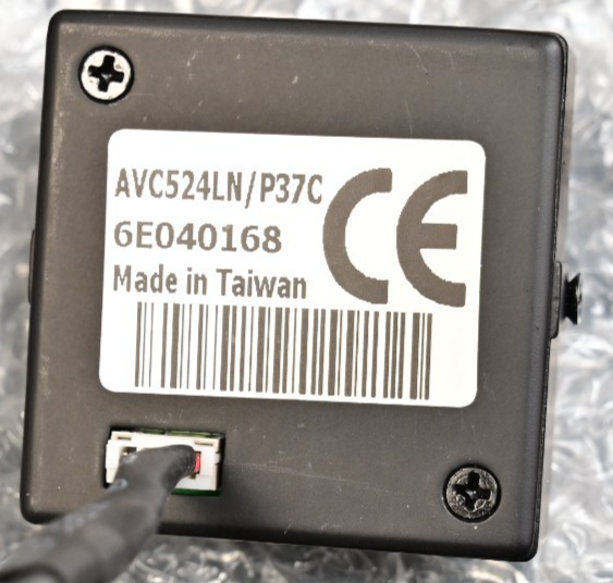 Color CCD Video Camera 350 TV Lines AVC524LN/P37C Pinhole Lens NIB