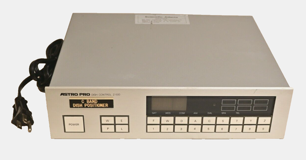 Astro Pro Dish Control Z-500 Positioner Scientific-Atlanta 200W 36V Motor Taiwan