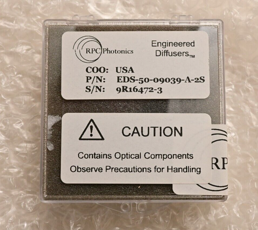 RPC Photonics Viavi Solutions EDS-50-09039-A-2S Engineered Diffuser 2" Square