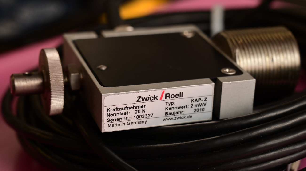 Zwick/Roell KAP-Z 20N Load Cell Sensor w/ Cable 066130.03.00