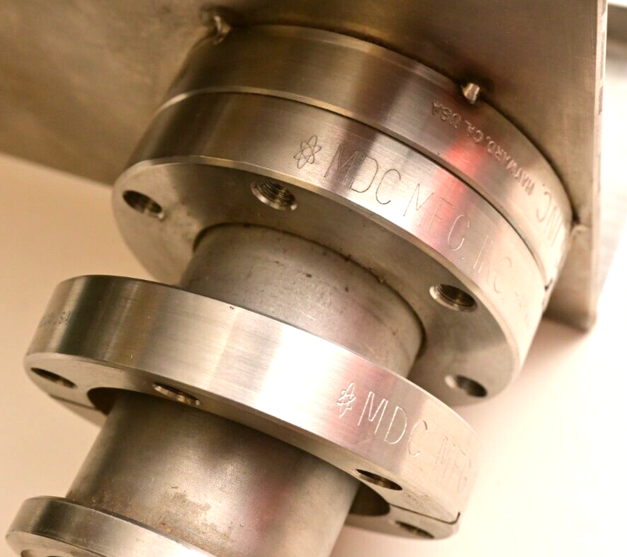 Mass Spec Vacuum Roughing Sample Volume Cryo Leak Assembly & Heater MDC Nupro SS