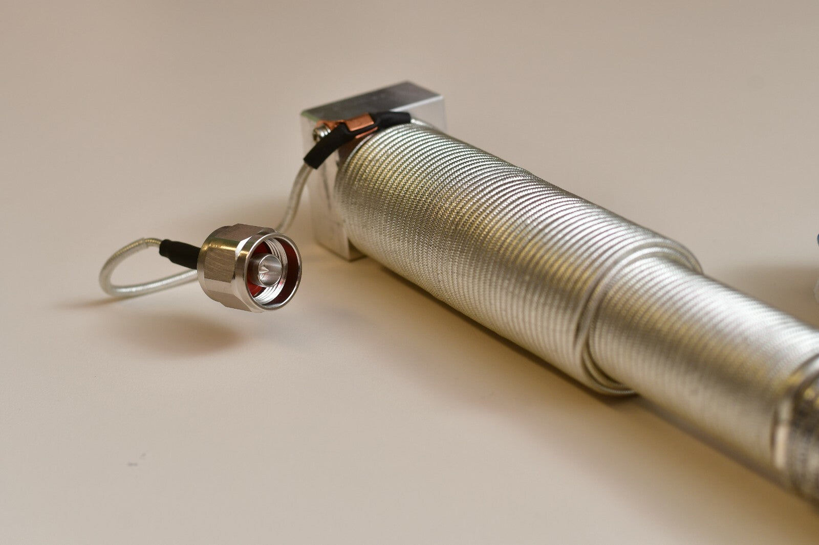 Coax Attenuator Assembly Huber+Suhner Semi-Flexible DIN-female/N-male Low PIM