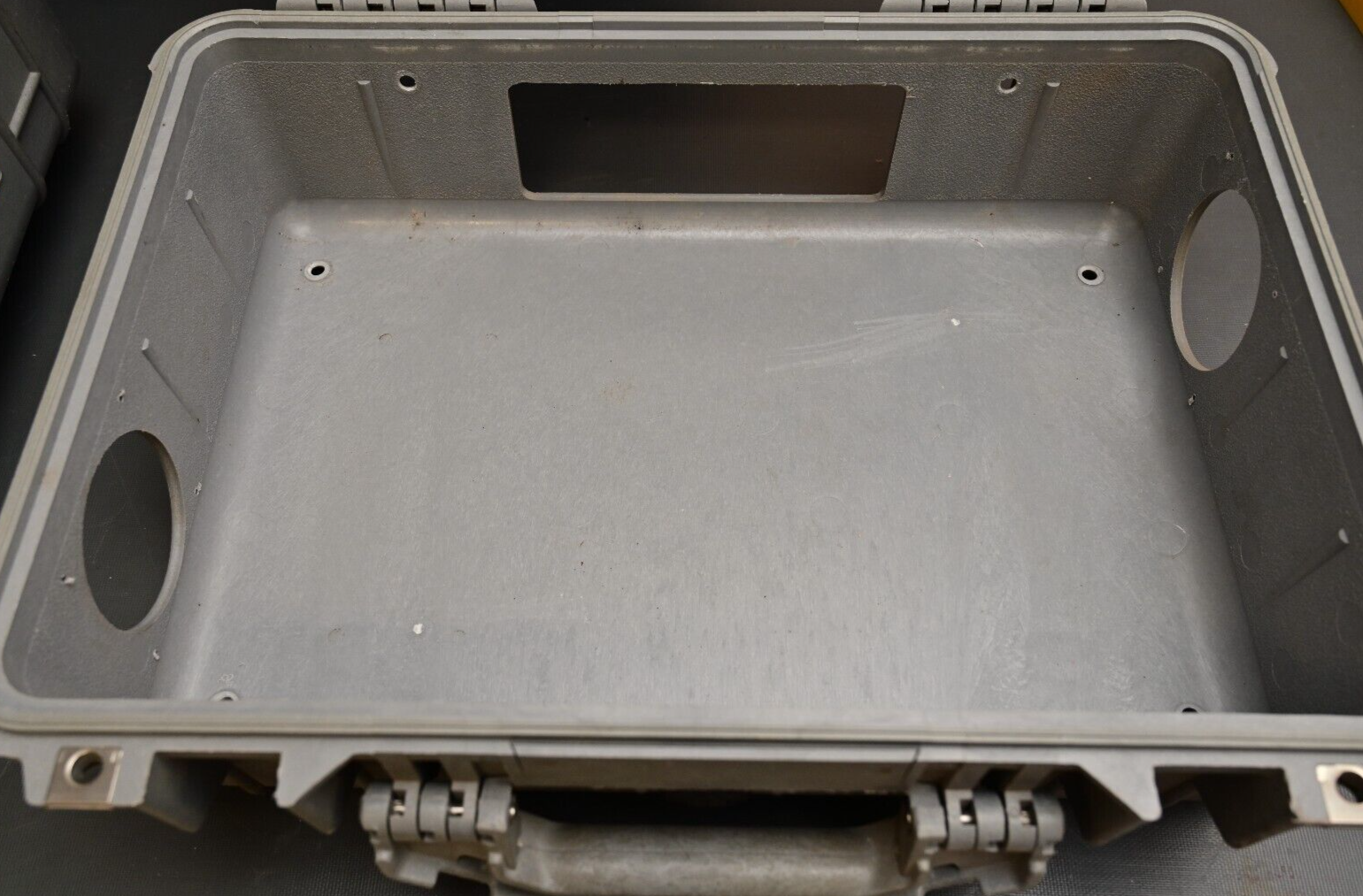 QTY 4 Modified Pelican 1500 Cases Equipment Enclosures BVS Gator Parts Lot