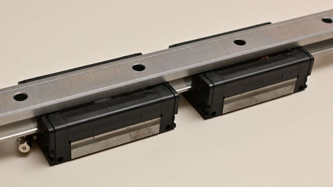 THK Linear Bearing Rail 58cm/22.75" with 2 SSR20 Blocks YP8B1780 CNC/3D Printer