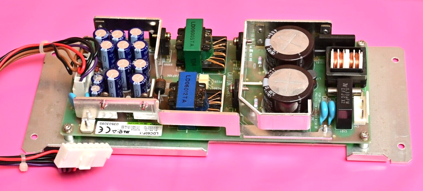 Codel LDC60F-1 DC Power Supply 6V +/-12V JRC CBA-327 E6393A