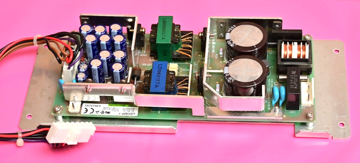 Codel LDC60F-1 DC Power Supply 6V +/-12V JRC CBA-327 E6393A