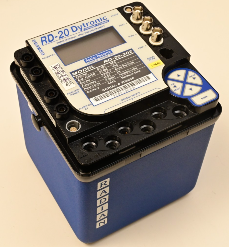 Radian Research RD-20-202 Dytronic Portable Single-Phase Reference Standard