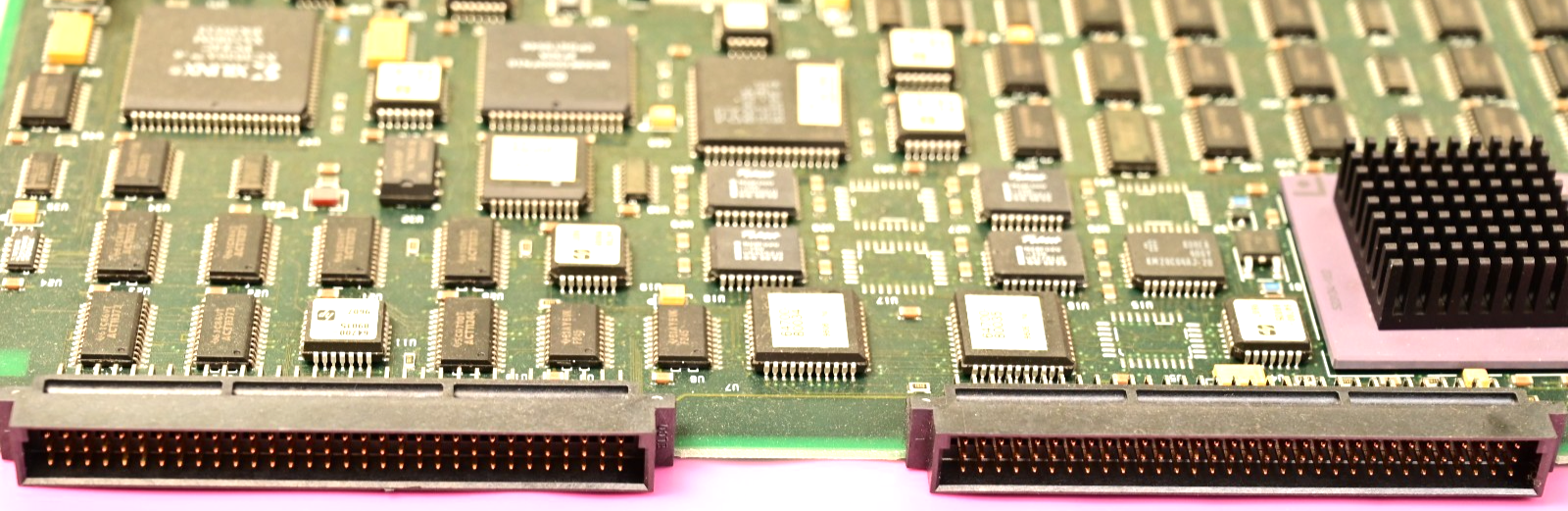 HP 64700B Emulator CPU Board Motorola 68k Gold/Ceramic CPU RAM Gold Connectors