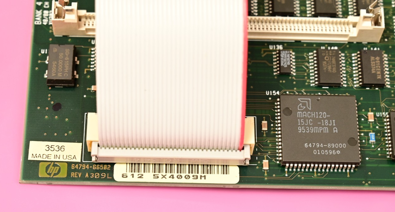 HP 64700B Emulator PC Board 64794-66502 Rev A Vintage ICs Logic/SRAM