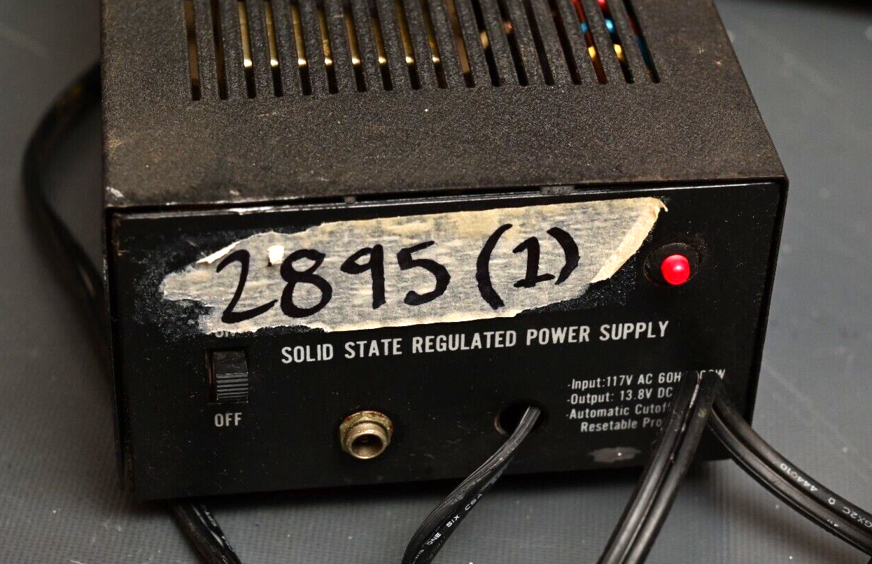 Solid State Regulated DC Power Supply 13.8V for 12V Vehicle Accessories