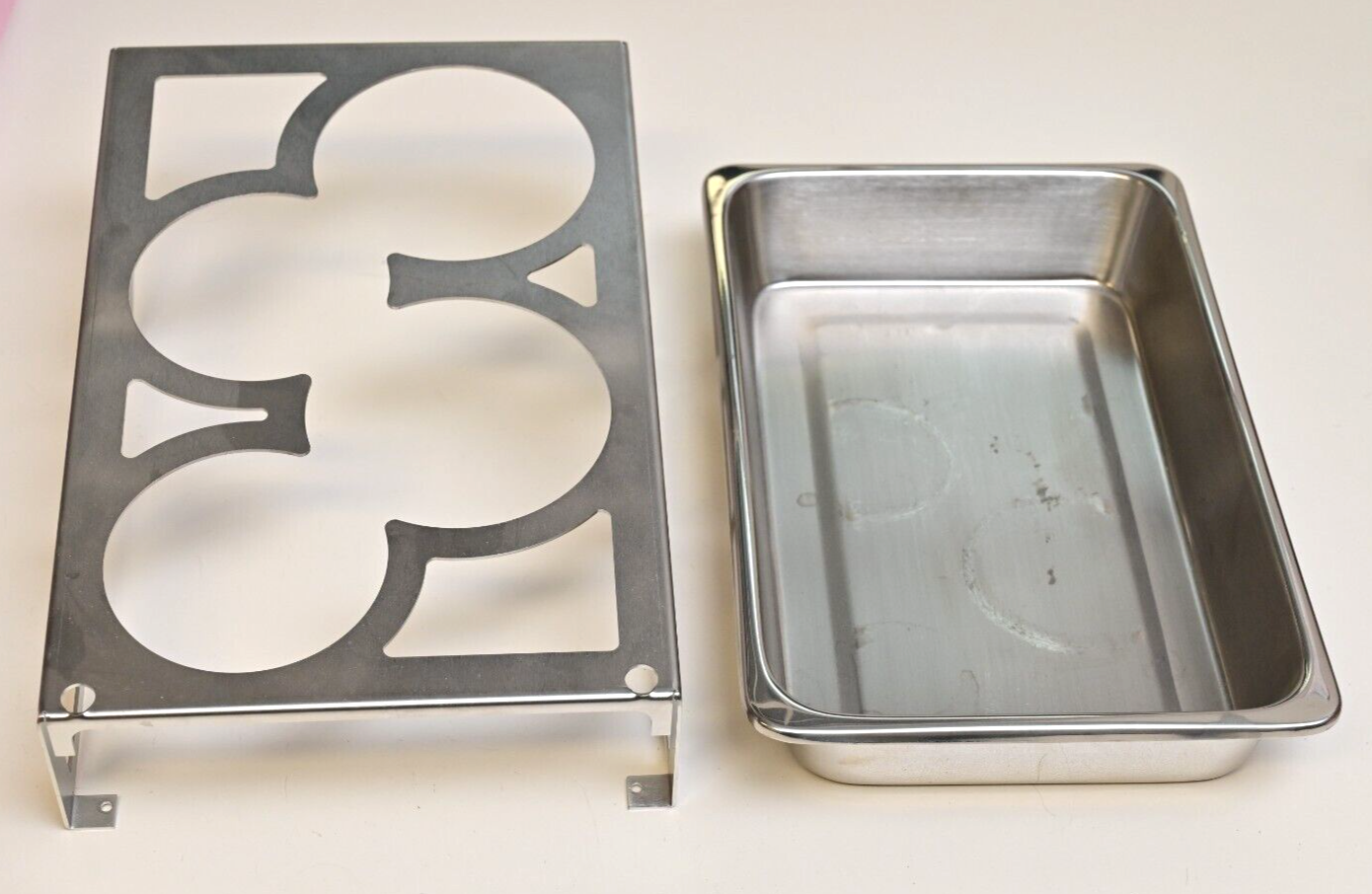 Eksigent MicroLC CTC Analytics Stainless Steel Reagent 4x Bottle Holder w/ Tray