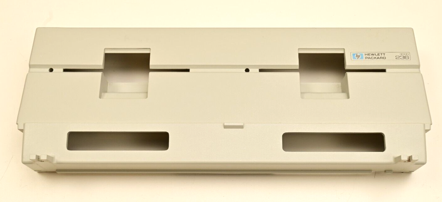 Vintage HP 9000/236 PC Front Panel Assembly 5.25" Floppy Drive Surround 1984