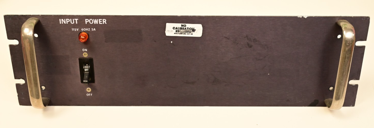 CEA Berkleonics Inverter 3U Rack Mount Panel AMF Potter Brumfield 5A Breaker