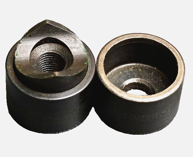Greenlee 1/2" Conduit Punch w/ 2 Dies Lot P/N 5004006 2x5014722 Military Surplus