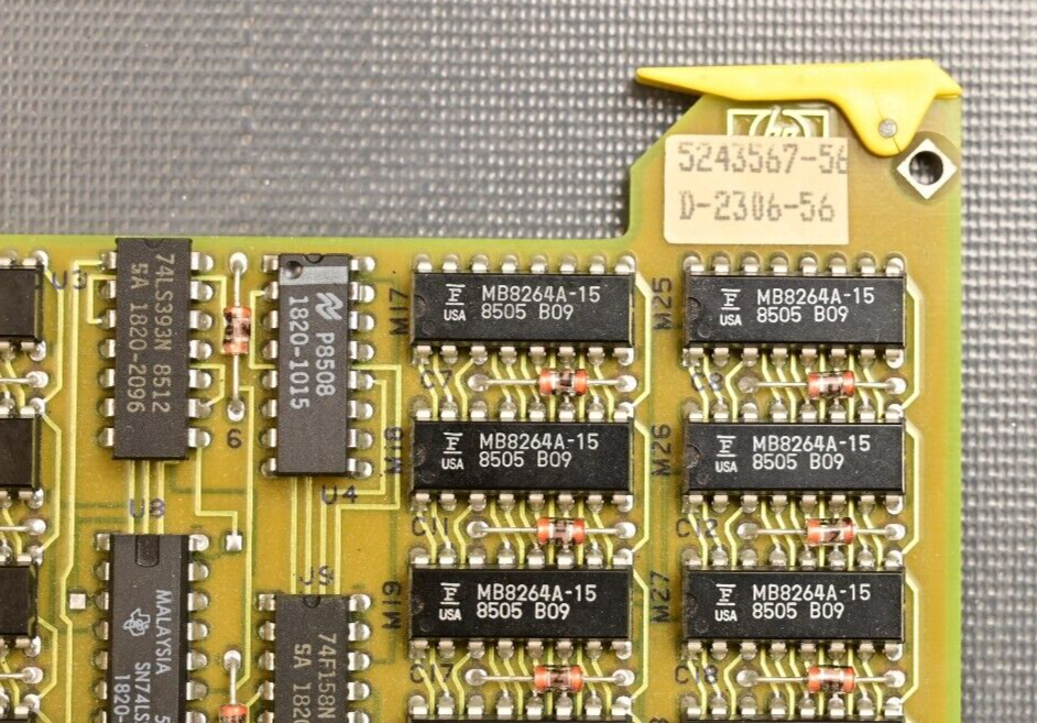 Vintage HP 9000/236 PC 56-2521 Accessory Card 5243567-56 D-2306-56 48L REV D