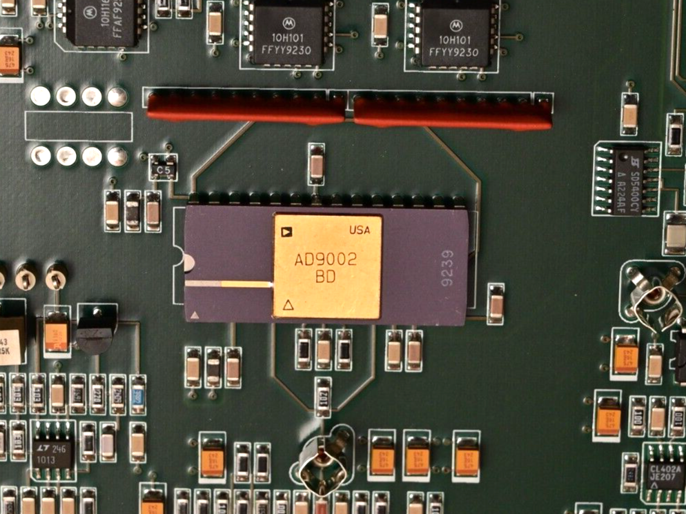 Vintage Kodak Camera Interface PC Board Analog Devices AD9002 BD