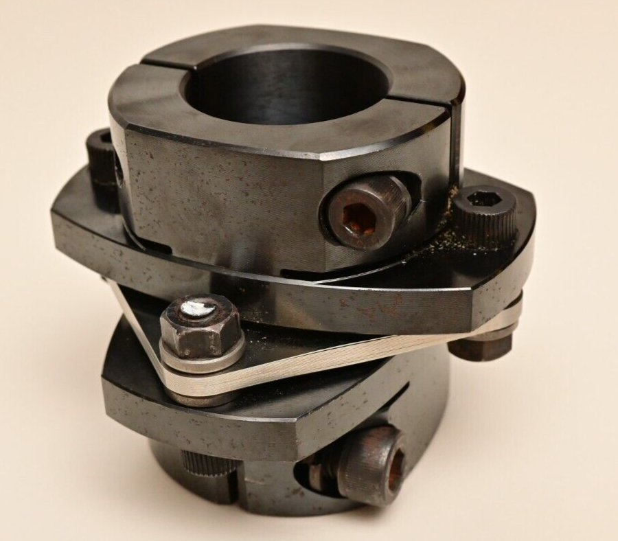Heavy Duty Motor Drive Coupling 30mm to 40mm Shaft Adapter Flex Disk Clamp
