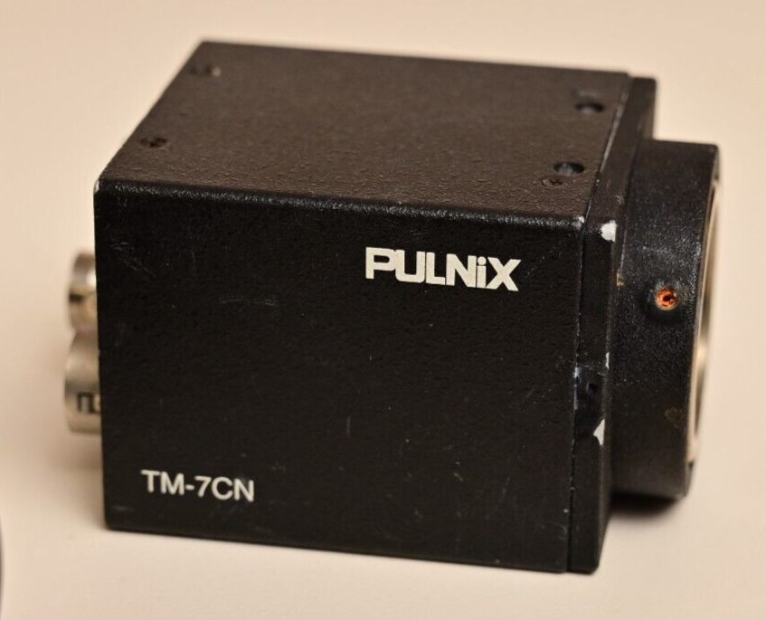 Lot of 4 PULNIX Machine Vision CCD Cameras C-Mount TM-7EX TM-7CN TMC-73M DC Iris