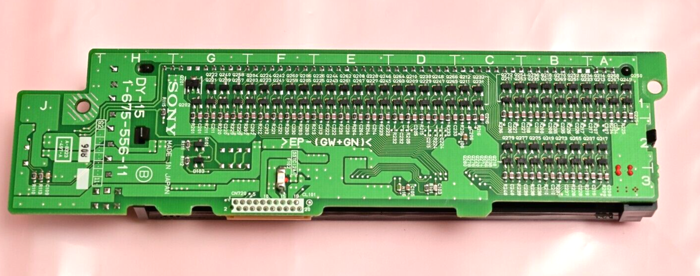 Top Display VFD for Sony DSR-2000 Pro DV Deck 675-556-11