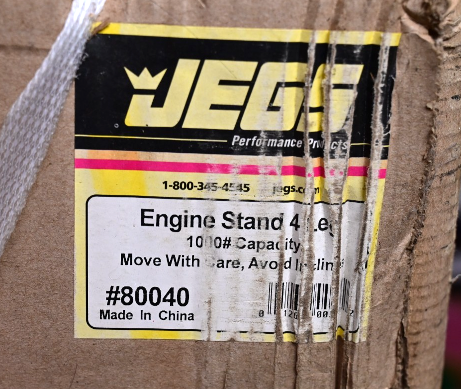 JEGS 80040 1000lb Engine Stand NIB