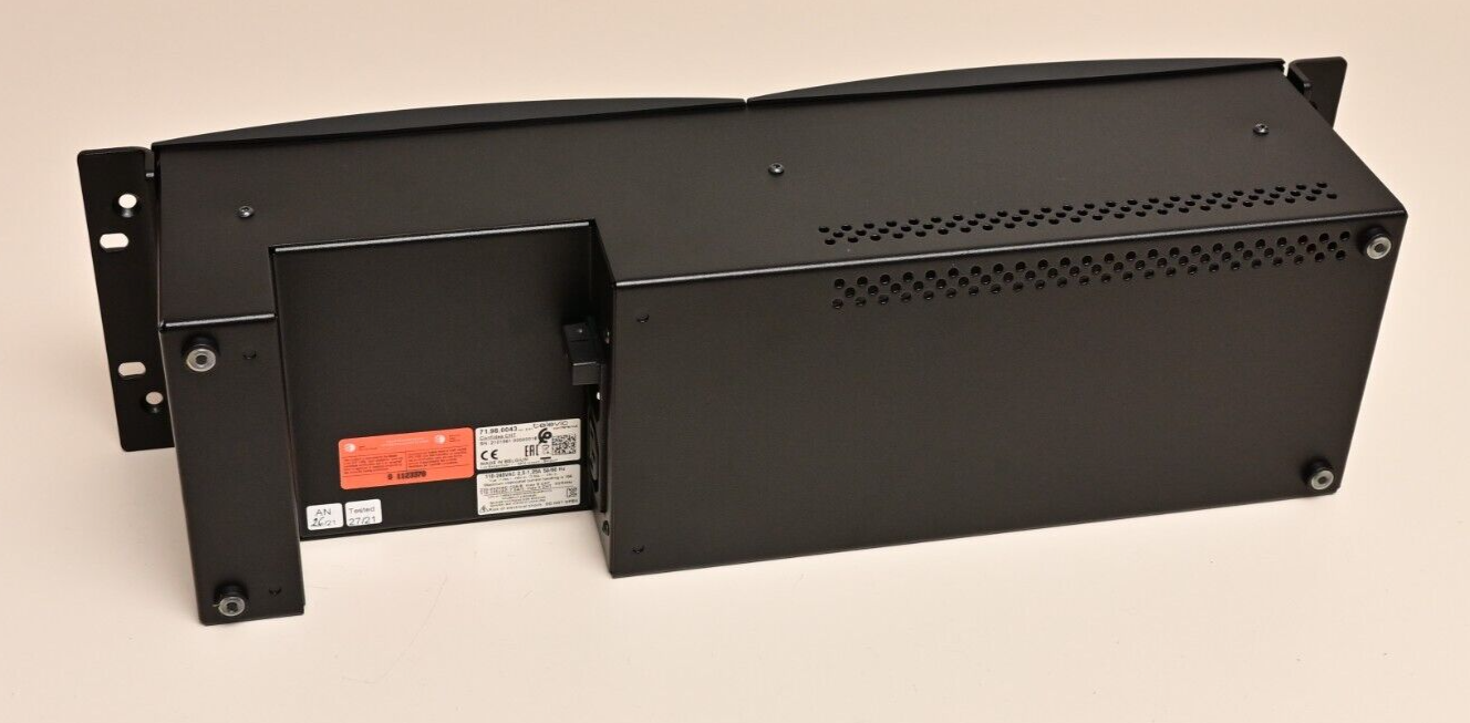 Televic Confidea CHT Charging Tray 19" Rack Mount 6-Slot 71.98.0043
