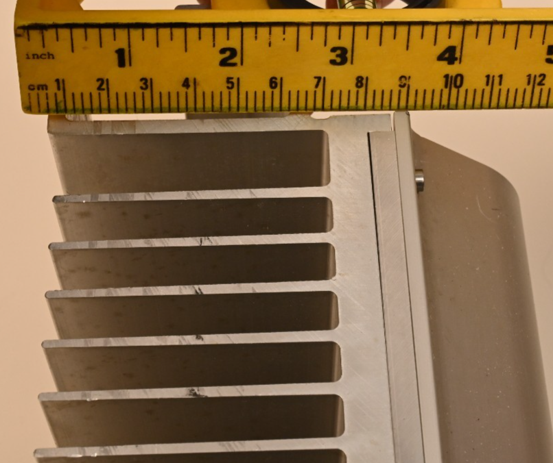 Aluminum Telecom Enclosure w/ 10"x10"x3" Heatsink 11 lbs Andrew/Commscope