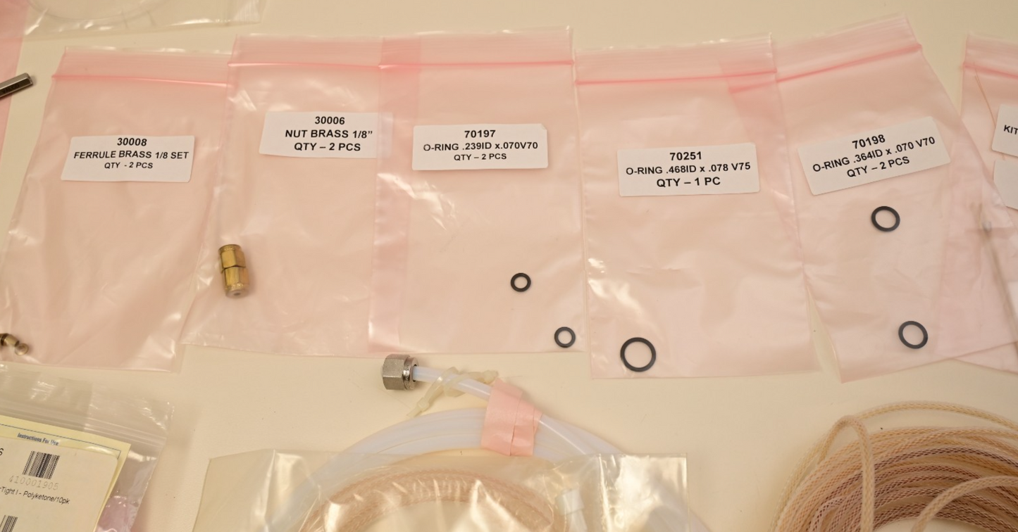 Large Spare Parts Lot for Antek Model 8060 Nitrogen Specific HPLC Detector CLND