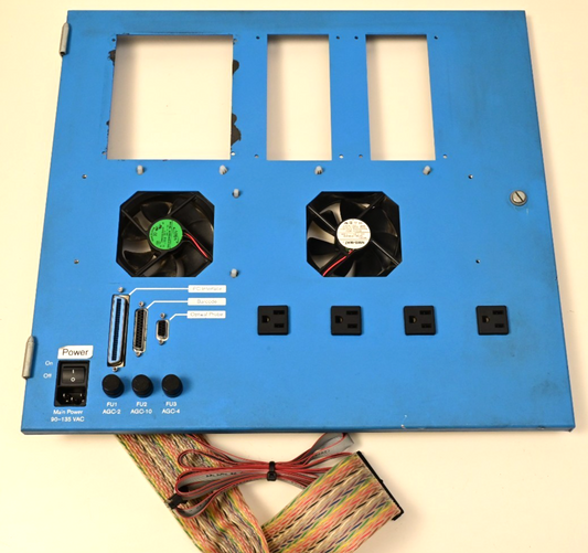 Watthour WECO 2350R Rear Panel w/ Fans Switch Outlets Corcom 20VK6 Filter