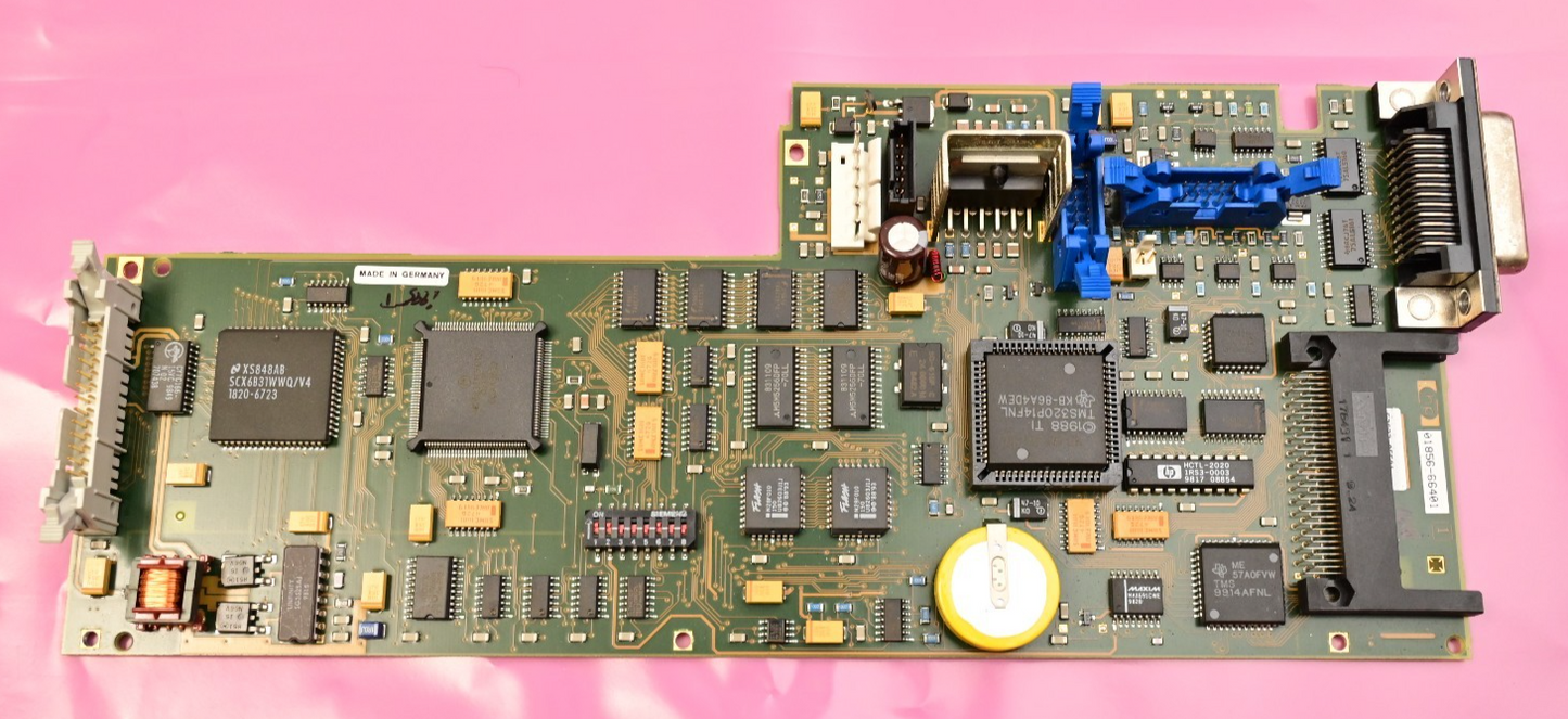 HP 8156A Main PC Board GPIB Card Slot TMS320P14FNL 01856-66401