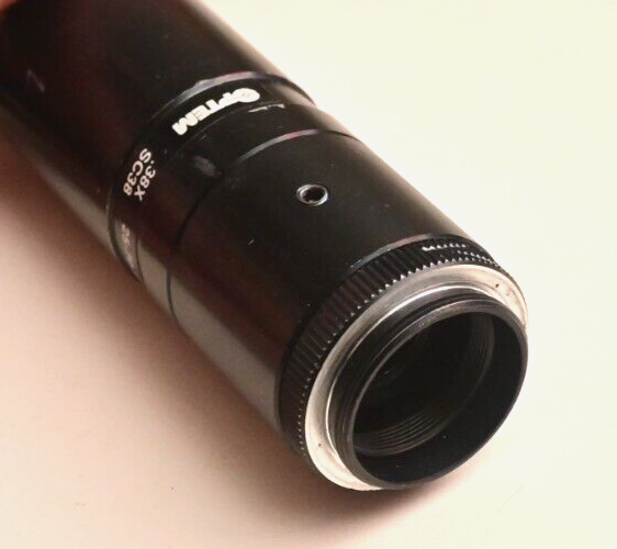 OPTEM C-Mount Microscope Objective or Macro Lens .38X SC38 25-70-54