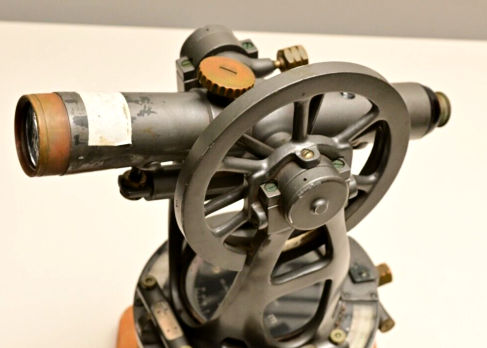Brunson Transit 1953 No. 30 USAF Cold War Era Military Surveyors Instrument
