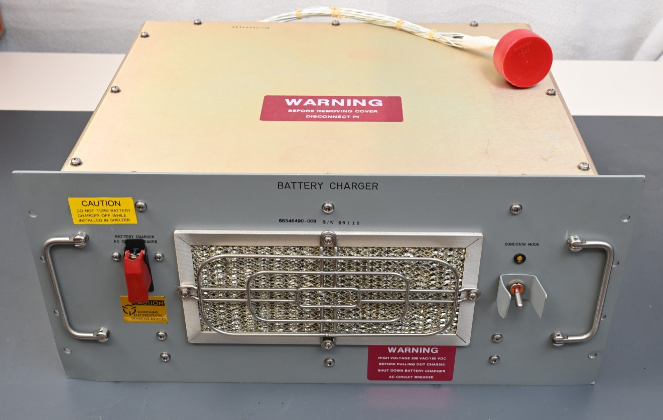 Vintage Military Battery Charger 68346490-009 Comair Rotron Airpax Vintage ICs