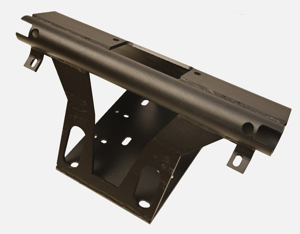 Can-Am Maverick X3 Winch Mounting Plate 2017-2026 1/4" Steel Black No Hardware