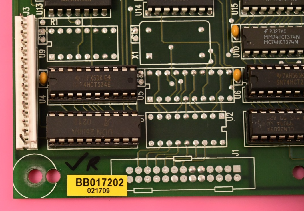 Watthour WECO 2350R PB000503 Zilog Z80 CPU PC Board BB017202 Analog Devices ICs