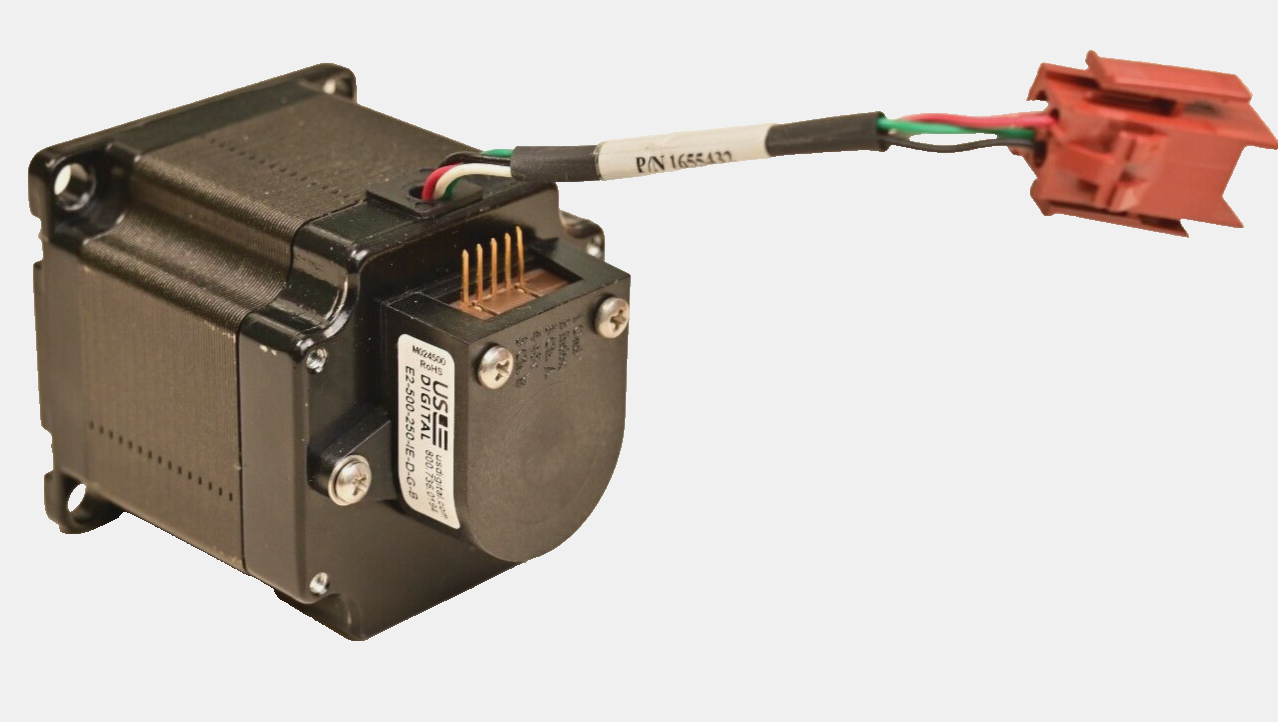 Lin Engineering NEMA 23 Stepper 3.5A 5718M-09PD-03 w/ US Digital Optical Encoder