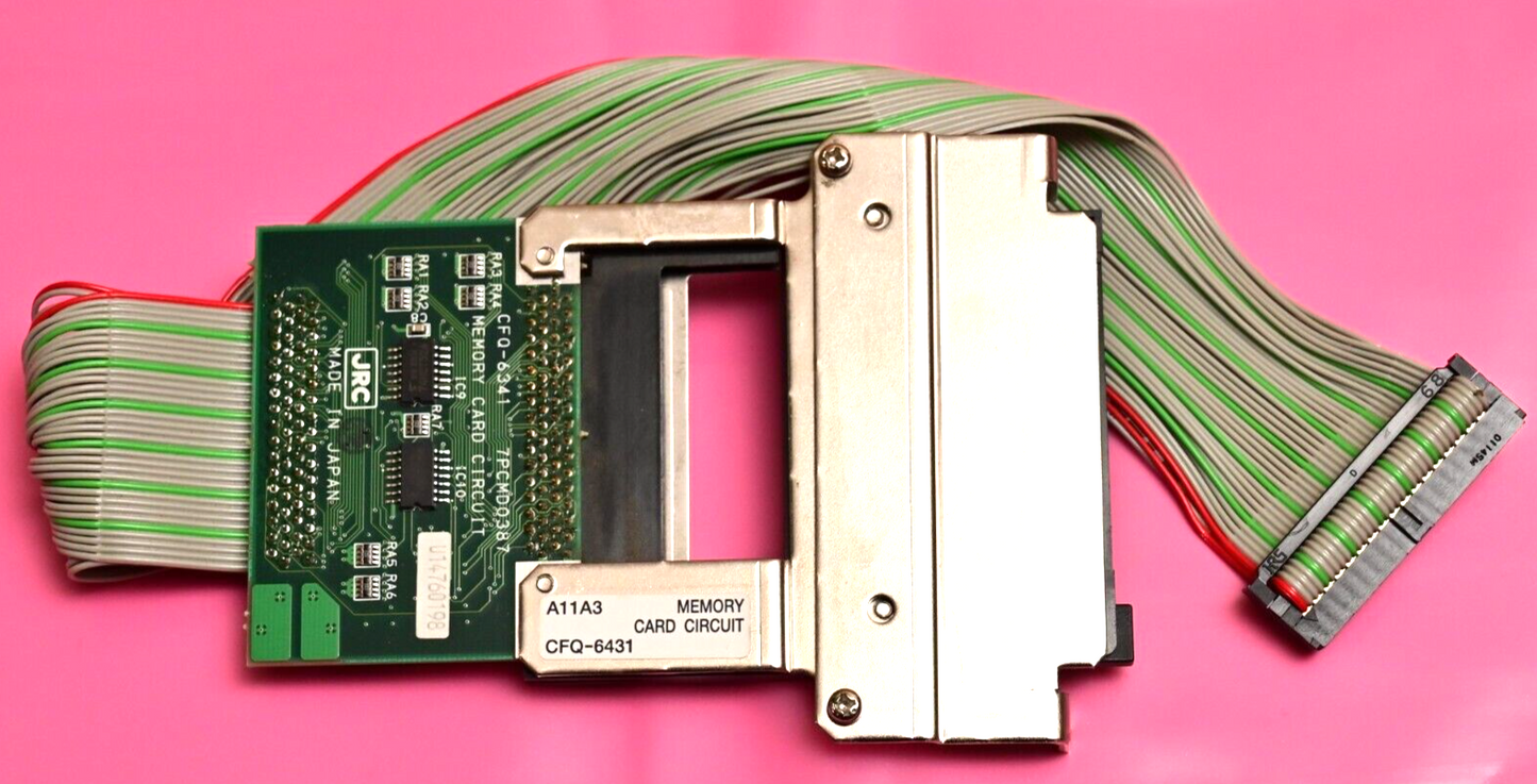 JRC CFQ-6431 Memory Card Reader SDRAM E6393A