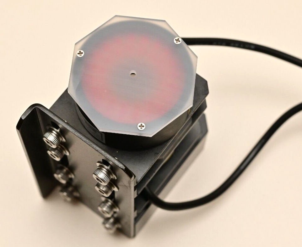 Optex FA 525nm/660nm LED Ring Lights & Apertures w/ Telecentric Lens Mount Rail