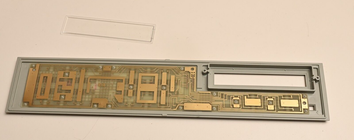 HP 3488A Switch Control Front Panel Buttons Gold PCB
