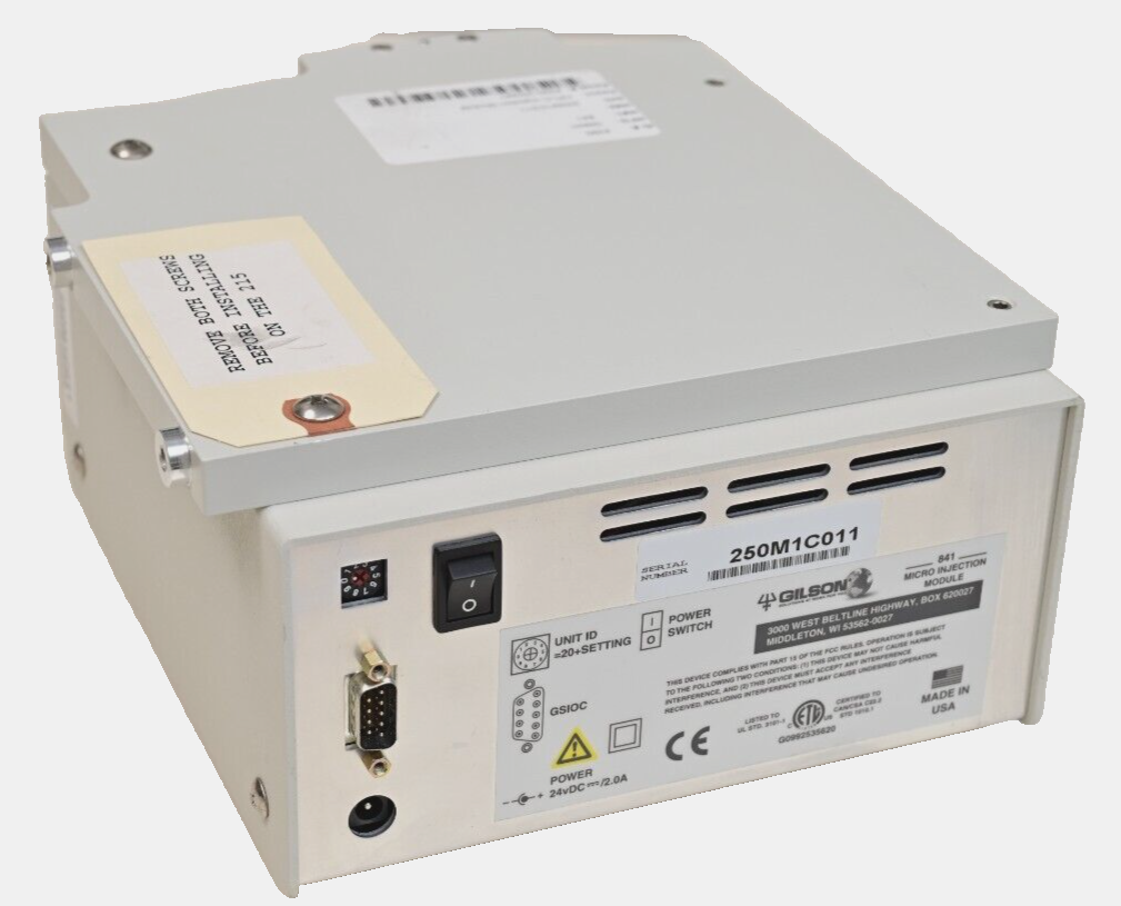 Gilson 841 Micro Injection Module for Gilson 215 Liquid Handler HPLC Rheodyne