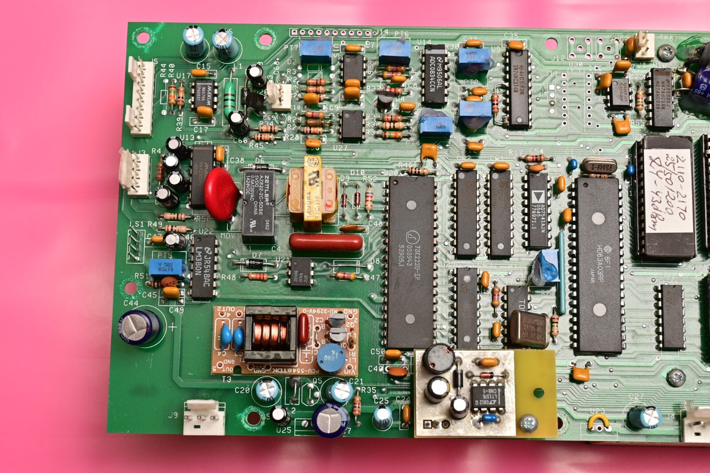 BVS Gator Main PCB 2110-2170MHz RF Synthesizer TDK PCU-554 Inverter AD7541 DAC