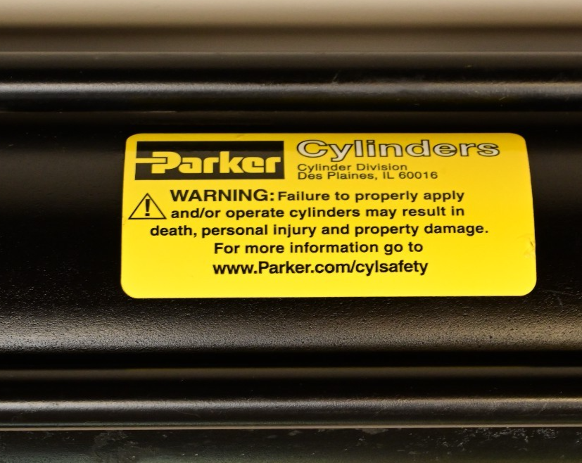 QTY 2 Parker Series 2H Hydraulic Cylinders 2.5"x7.5" 02.50 CD2HLTVS14AC 3000PSI