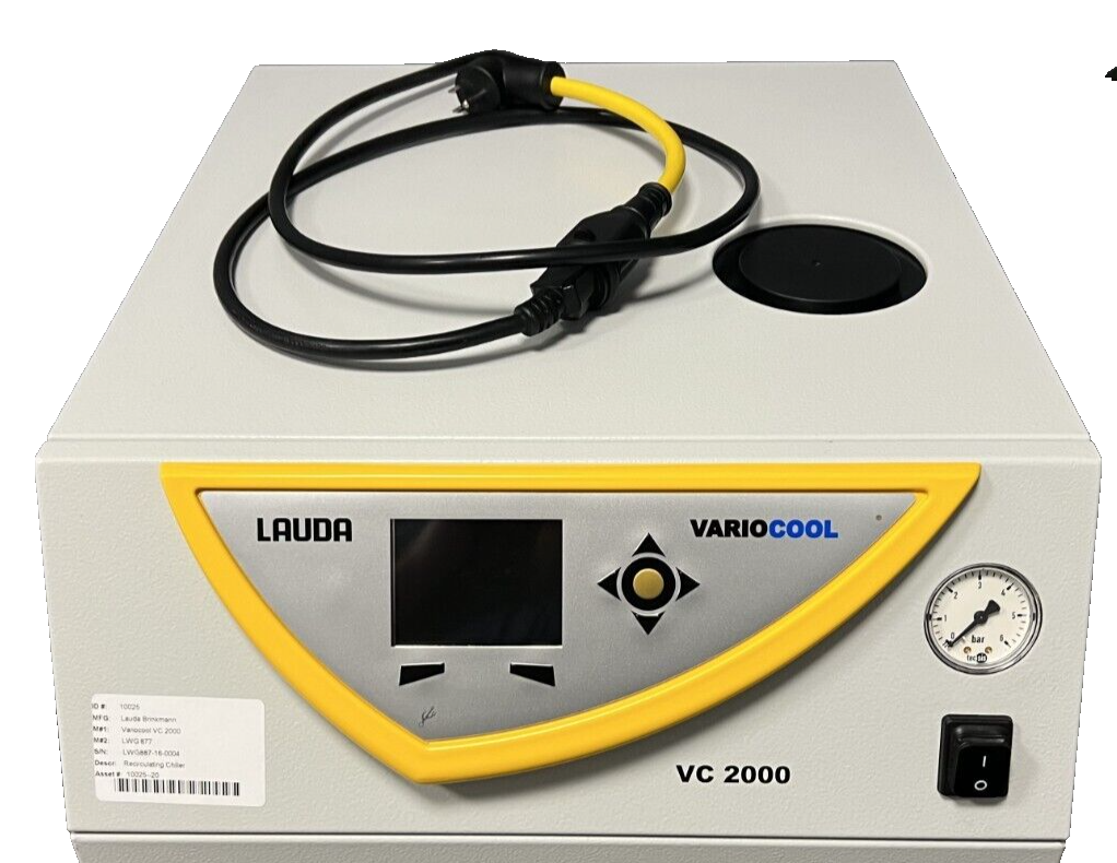 Lauda VARIOCOOL VC 2000 2kW Recirculating Chiller w/ Heater 208-220V 60Hz LWG877