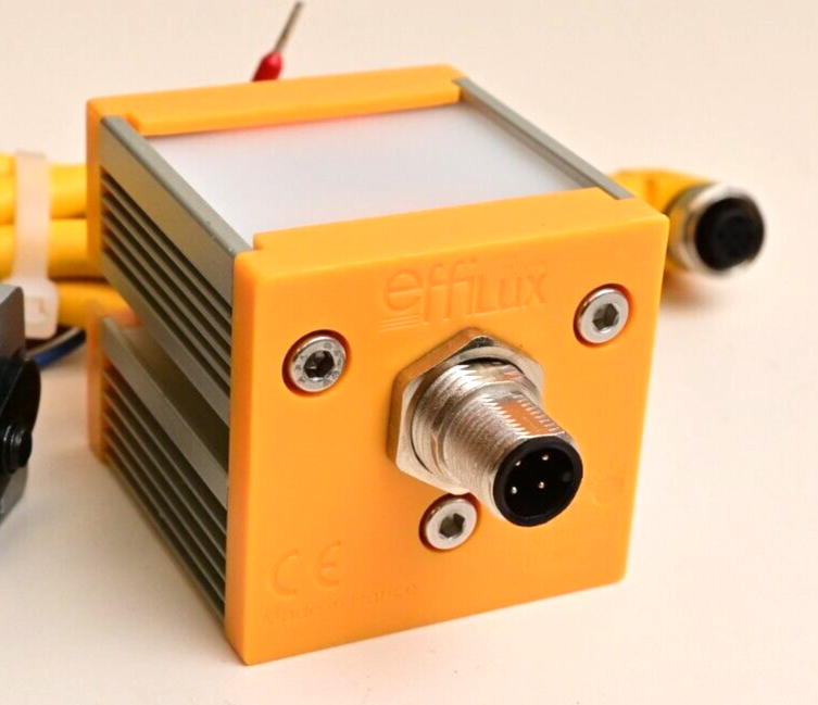 Effilux EFFI-FLEX-1-000-KIT Machine Vision White LED Illuminator 24V 5W w/ Cable