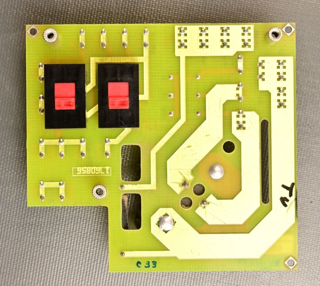 Vintage HP 9000/236 PC Power Connection Board 09826-66554 w/ Voltage Selector